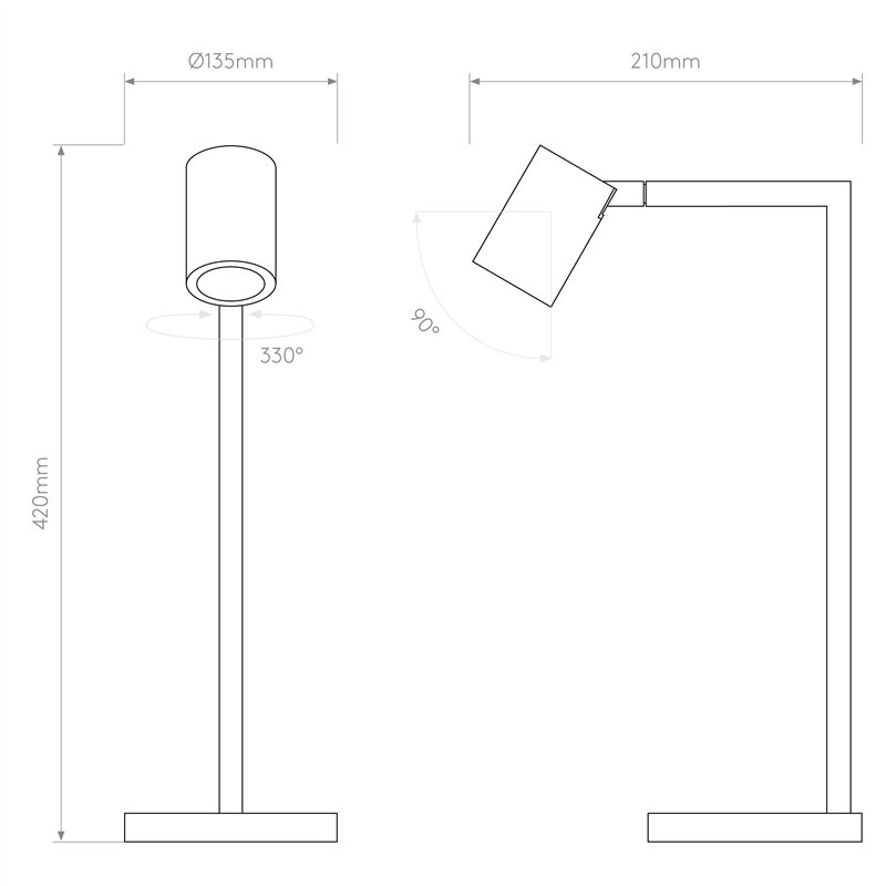 Astro Ascoli Desk | Tischlampe