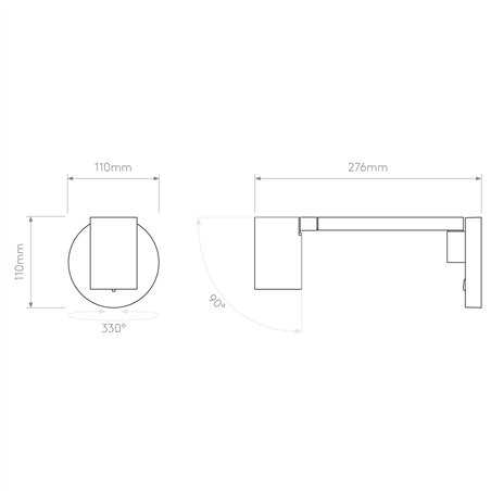 Astro Ascoli Swing | Wall lamp