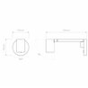 Astro Ascoli Swing | Wandlampe