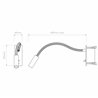 Astro Leo Switched LED | Wandlampe