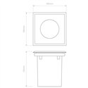 Astro Gramos Square | Floor lamp