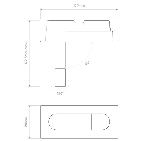Astro Digit LED II | Wall lamp
