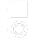 Astro Kos II | Ceiling lamp