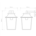 Astro Richmond Wall Lantern 254 | Wall lamp