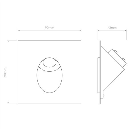 Astro Leros Trimless LED | Recessed spot