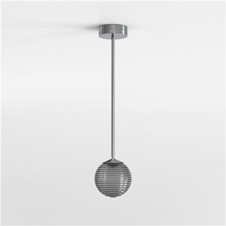 Astro Nara Globe Ribbed Glass
