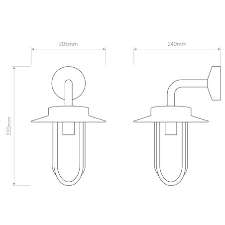 Astro Montparnasse Wall | Wall lamp