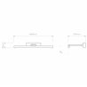 Astro Goya 460 LED | Wandlampe