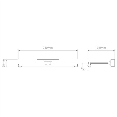 Astro Goya 760 LED | Wall lamp