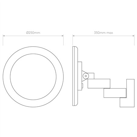 Astro Niimi Round LED | Wall lamp
