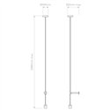 Astro Pendant Suspension Kit 3 | Suspension lamp