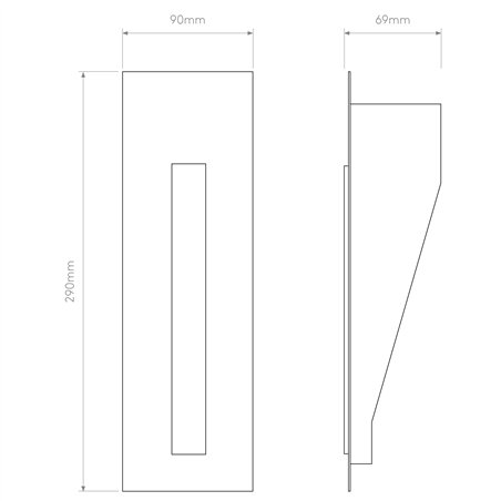 Astro Borgo Trimless 200 LED | Recessed spot
