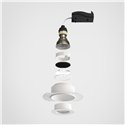 Astro Trimless Slimline Round Fixed Fire-Rated IP65 | Recessed spot