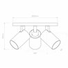 Astro Ascoli Triple Round | Deckenlampe