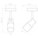 Astro Apollo Single | Ceiling lamp