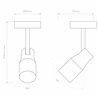 Astro Apollo Single | Deckenlampe