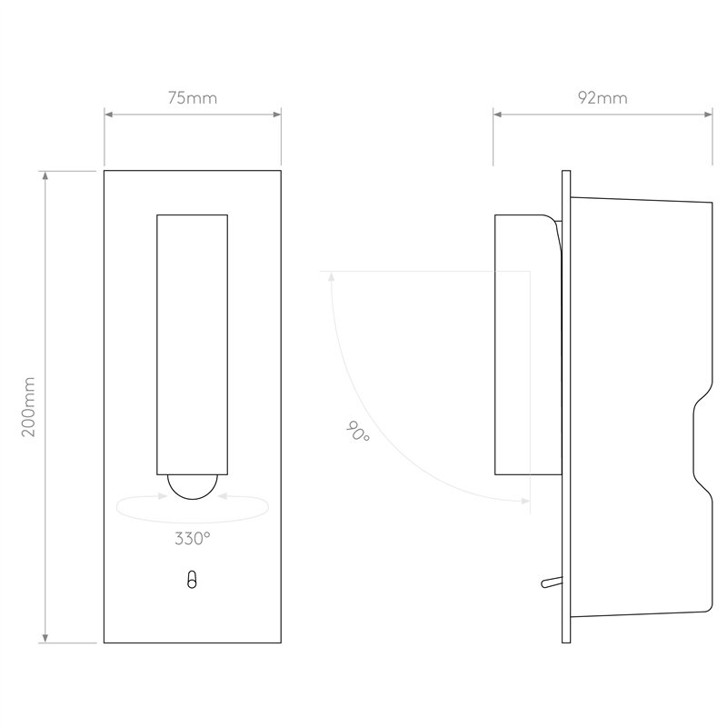 Astro Fuse 3 Toggle | Wandlampe