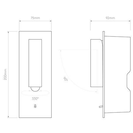 Astro Fuse 3 Toggle | Wall lamp