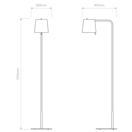 Astro Mitsu Floor | Floor lamp