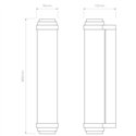 Astro Burlington 400 Phase | Wall lamp