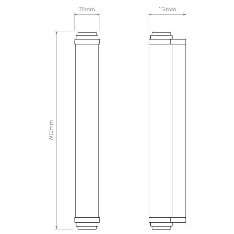 Astro Burlington 600 Phase | Wandlampe