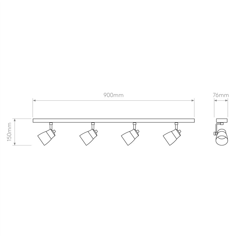 Astro Juno Four Bar | Deckenlampe