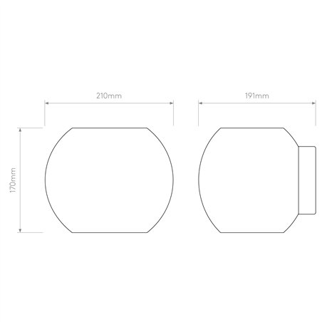 Astro Luna | Wall lamp