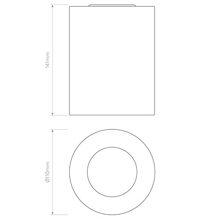 Astro Kos Round | Ceiling lamp