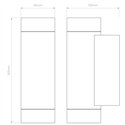 Astro Dartmouth Twin GU10 | Wall lamp