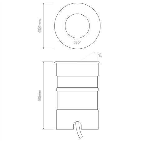 Astro Cromarty 120 LED | Floor lamp