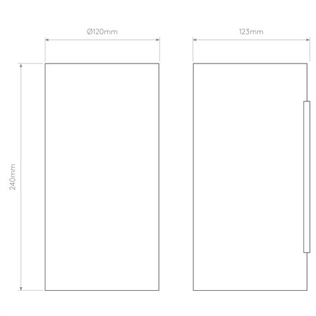 Astro Yuma 240 LED | Wall lamp