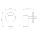 Astro Micro Recess Unswitched | Wall lamp