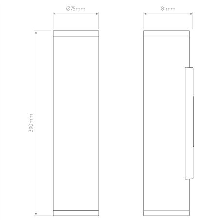 Astro Ava 300 Coastal | Wall lamp