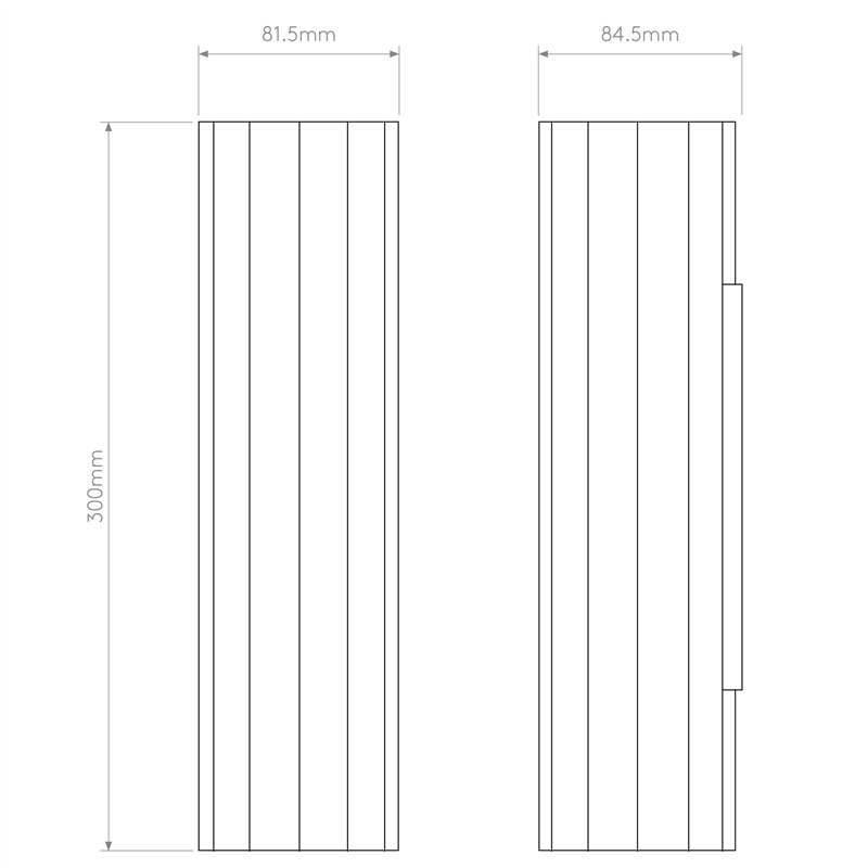 Astro Hashira 300 | Wandlampe
