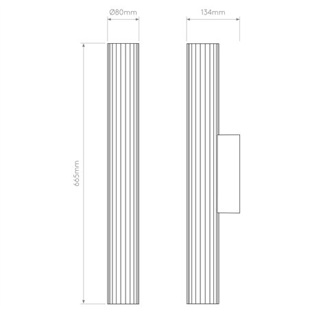 Astro io 665 | Wall lamp