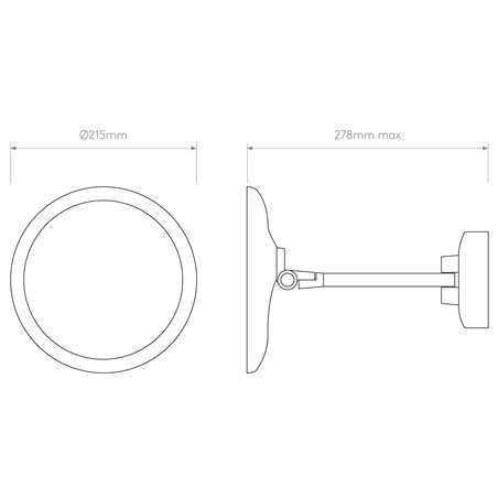 Astro Mascali Round LED | Wall lamp