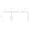 Astro Mondrian 400 Frame Mounted LED | Wall lamp