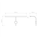 Astro Mondrian 600 Frame Mounted LED | Wall lamp