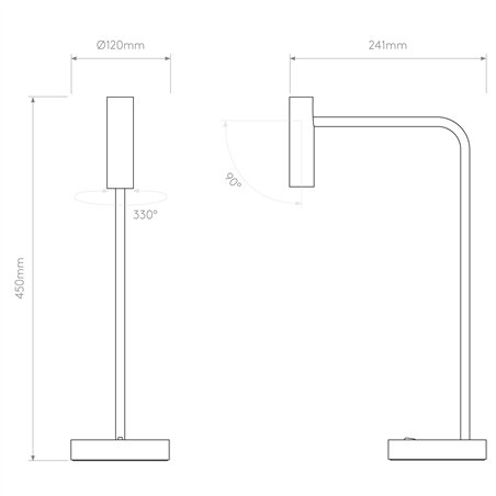 Astro Enna Desk LED | Table lamp