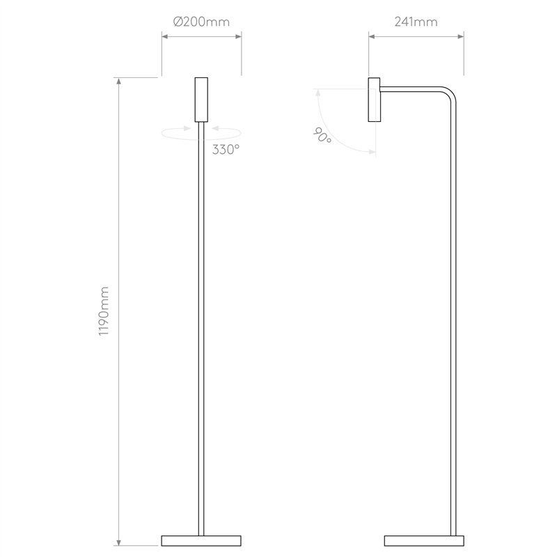 Astro Enna Floor LED | Stehlampe
