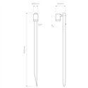 Astro Bayville Spike Spot 900 | Floor lamp