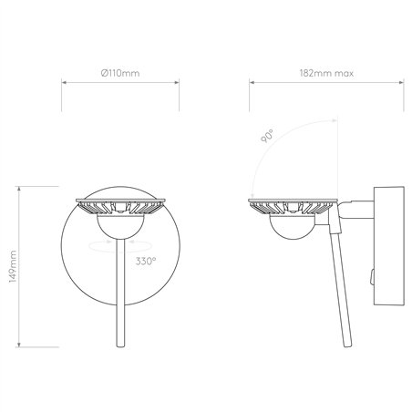 Astro Miura Wall | Wall lamp
