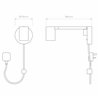 Astro Ascoli Swing Plug In | Wandlampe