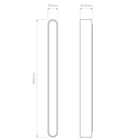 Astro Atticus 600 | Wall lamp
