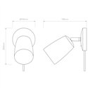 Astro Carlton Wall Plug-In | Wall lamp