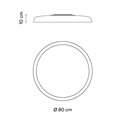 Vibia Bigger Ø 80 cm - 3900 ceiling lamp