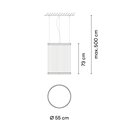 Vibia Array Ø 55 cm - 73 cm - 1815 suspension lamp
