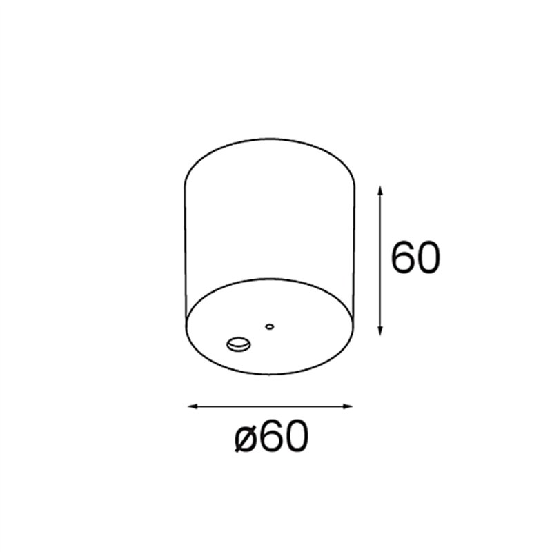 Modular Power Feed and Suspension Canopy Surface Round 5P DE