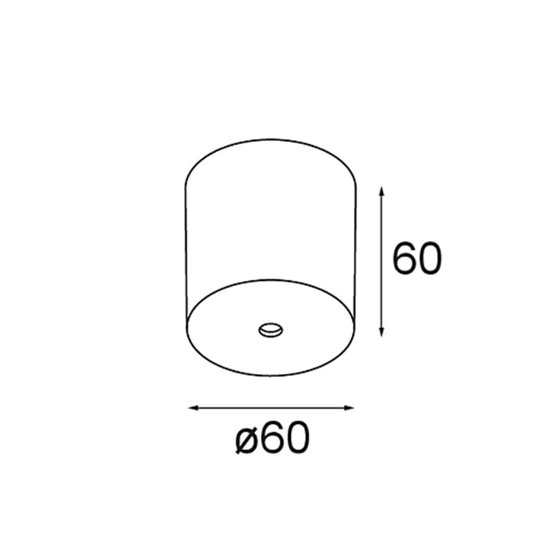 Modular Power Feed Canopy Surface Round 5P DE