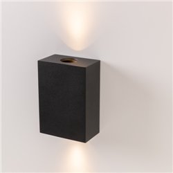 Modular Sulfer Wall Up/Down 2x IP54 LED DE | Wall lamp